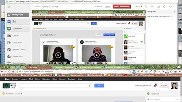 Screensharing in Hangout on Air