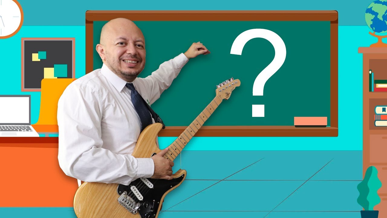 ¿Realmente NECESITAS UN PROFESOR para aprender a tocar guitarra?