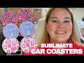 How to Make Sublimation Car Coasters (Neoprene and Sandstone)
