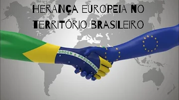 O que foi que os europeus trouxeram para o Brasil?