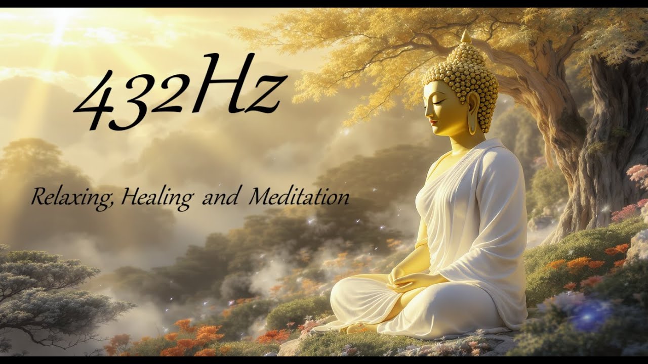 432Hz Buddha Meditation Music | Deep Healing Energy, Inner Peace ...