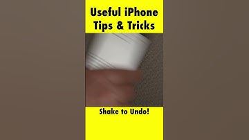 iPhone Tricks - Shake to Undo  #shorts #apple #iPhone #appleiphone