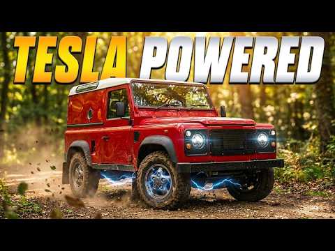 Tesla-Powered Defender: Brilliant or Blasphemy?