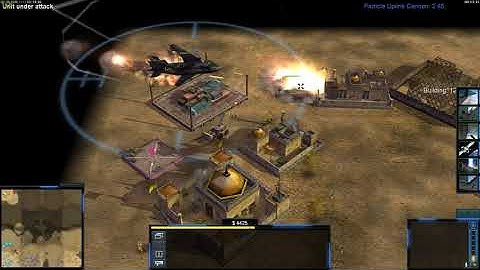 3vs3 10k AIR GAME C&C Generals - Zero Hour lose