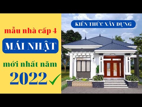 Video mẫu nhà cấp 4 mái nhật đẹp thực tế | mẫu nhà đẹp mái... - youtube