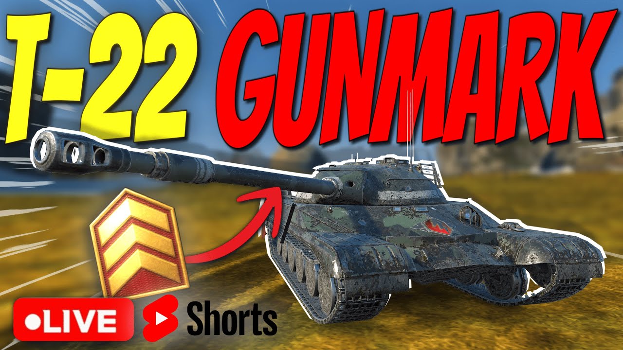 T-22 Gunmark Grind | Starting at 18.97% || WoT Blitz | 