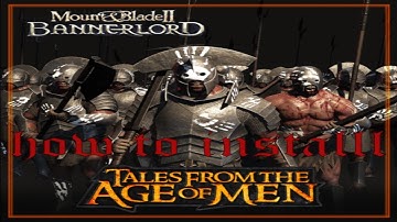 How to Install Tales from the Age of Men ⚔️ #tutorial #mods #lotr #games #mountandblade2 #bannerlord
