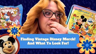 Finding Vintage Disney Merchandise! | What to look for and how to spot real vintage items! 🛍️