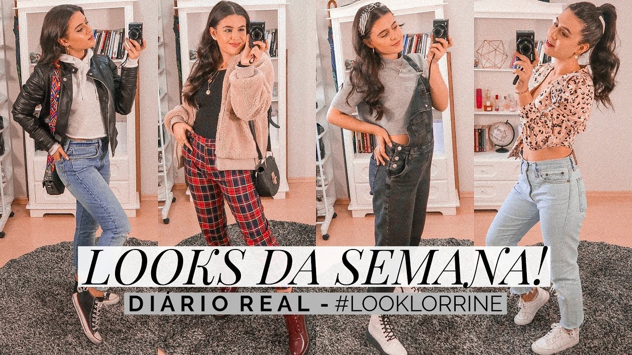 UMA SEMANA DE LOOKS REAIS - Confortáveis e Estilosos! | Lorrine Mondin