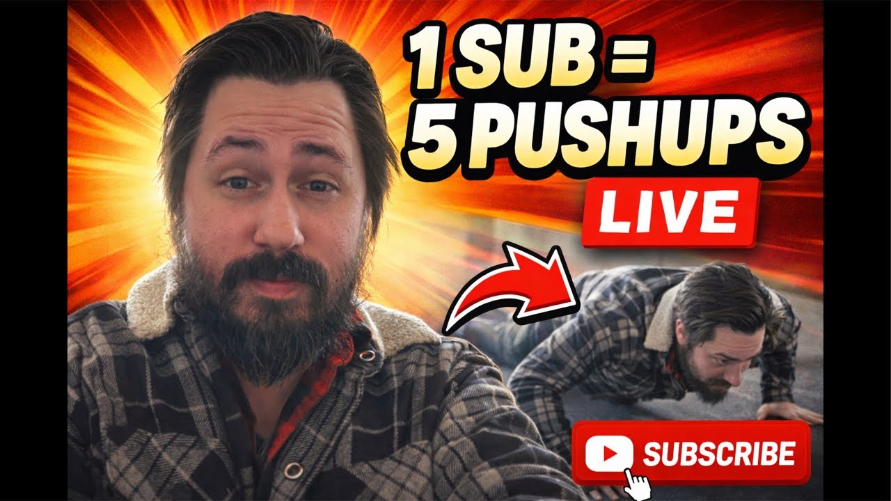 Baby Goat Workout Live! 1 Sub = 5 goat Pushups + body weight Squats ...