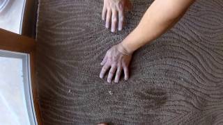 HOW TO SEAM A PATTERN CARPET