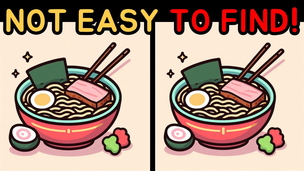 Spot The Difference: The Perfect Game for Focus and Memory Together [Find The Difference]