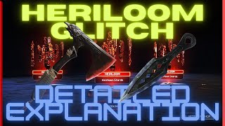 Apex Legends Heirloom Glitch detailed explanation \ easy way to get all of them 11-20-22