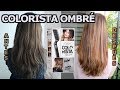 Colorista OMBRÉ - en cabello oscuro teñido