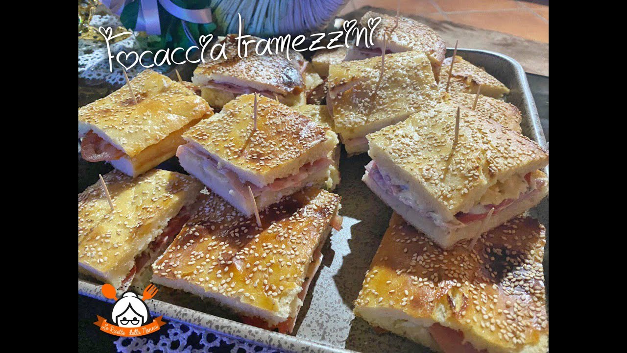 UNA FOCACCIA DIVERSA DAL SOLITO: FOCACCIA TRAMEZZINI