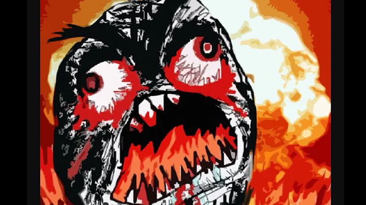 Insane 9 year old squeaker rage quits on minecraft...
