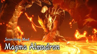 MHR Sunbreak - Magma Almudron Intro (Ecology Cutscene)