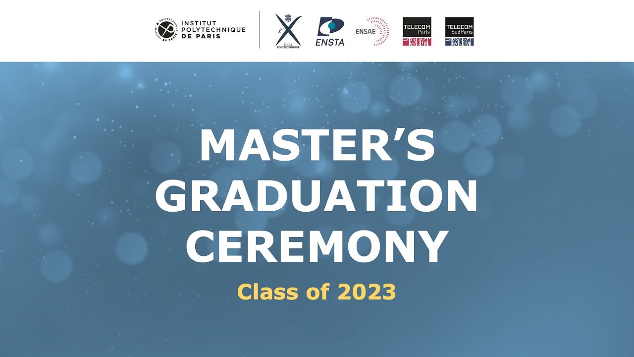 Iprep Graduation IP Paris Master's Graduation Ceremony 2024 - YouTube