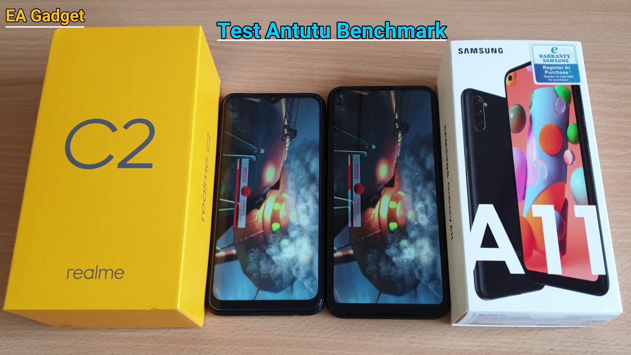 Test Antutu Samsung A11 Youtube