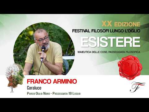 Video Franco Arminio - Caraluce - ESISTERE, Passeggiate Filosofiche