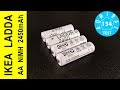 Тест аккумуляторов IKEA Ladda AA NiMH 2450mAh