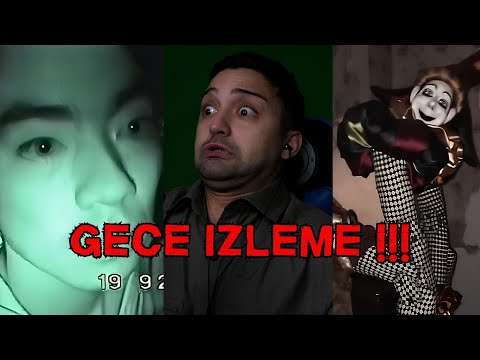 GECE BU VİDEOYU İZLEME 3 ! ( Korku videoları izledim )