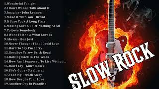 The Very Best Of Slow Rock 70s 80s : Scorpions, Led Zeppelin, Bon Jovi, Aerosmith , U2