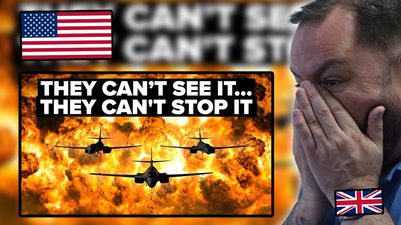 BRITS React to B-52 Just DEVASTATED Iran… Then the B-1 Delivered the FINAL BLOW