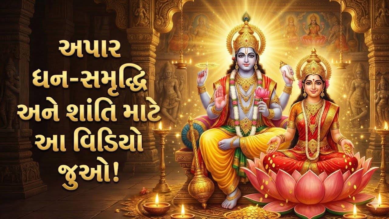 સત્યનારાયણ વ્રત કથા સાંભળતા જ ઘરમાં ક્યારેય પૈસાની કમી નહીં રહે | Lakshmi Krupa Katha