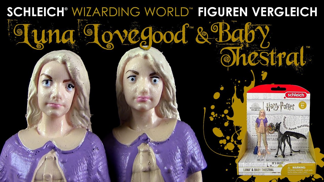 Schleich Wizarding World of Harry Potter Luna Lovegood & Baby Thestral