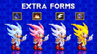 Sonic 3 AIR: Elemental Shield Super Forms