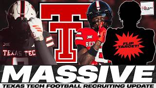 MASSIVE Texas Tech Football Recruiting Weekend | Flip Target! | Jalen Brewster + Names To Know