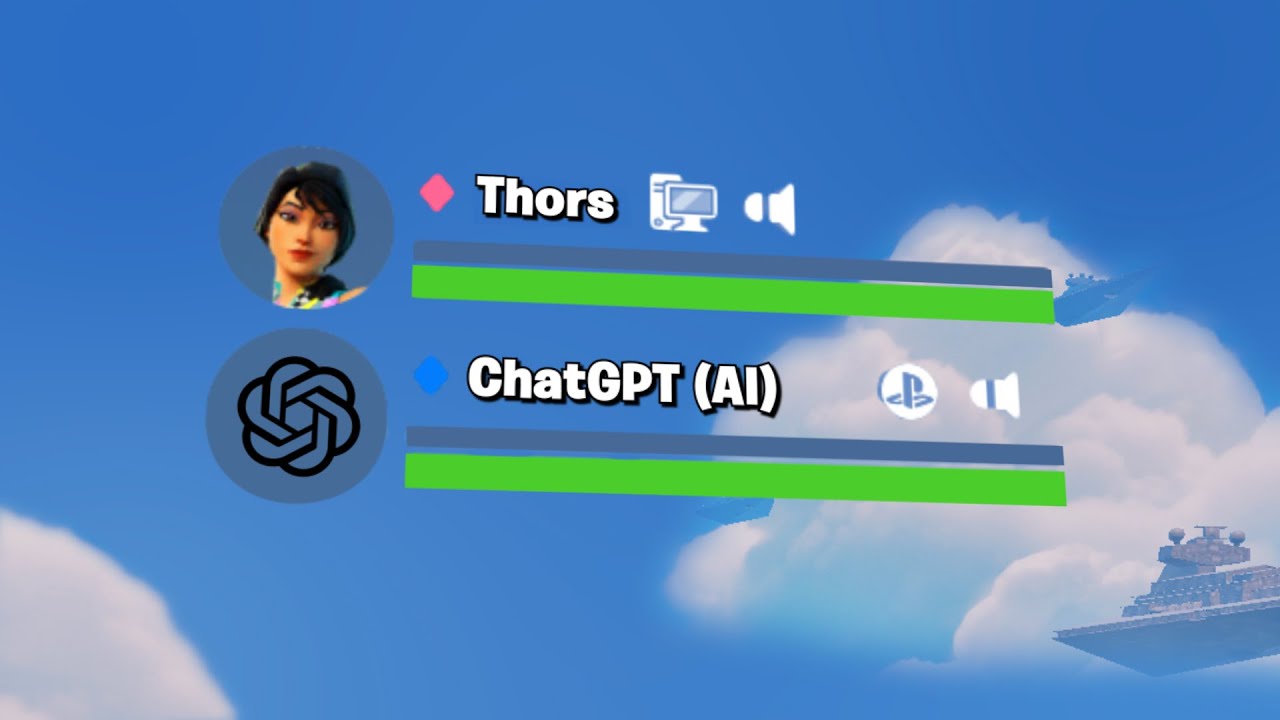 I played Fortnite with AI... 😳