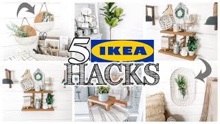 5 IKEA HACKS | Under $10! | QUICK AND EASY!
