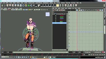 Creating A Run Cycle In Maya (ART) -Part3