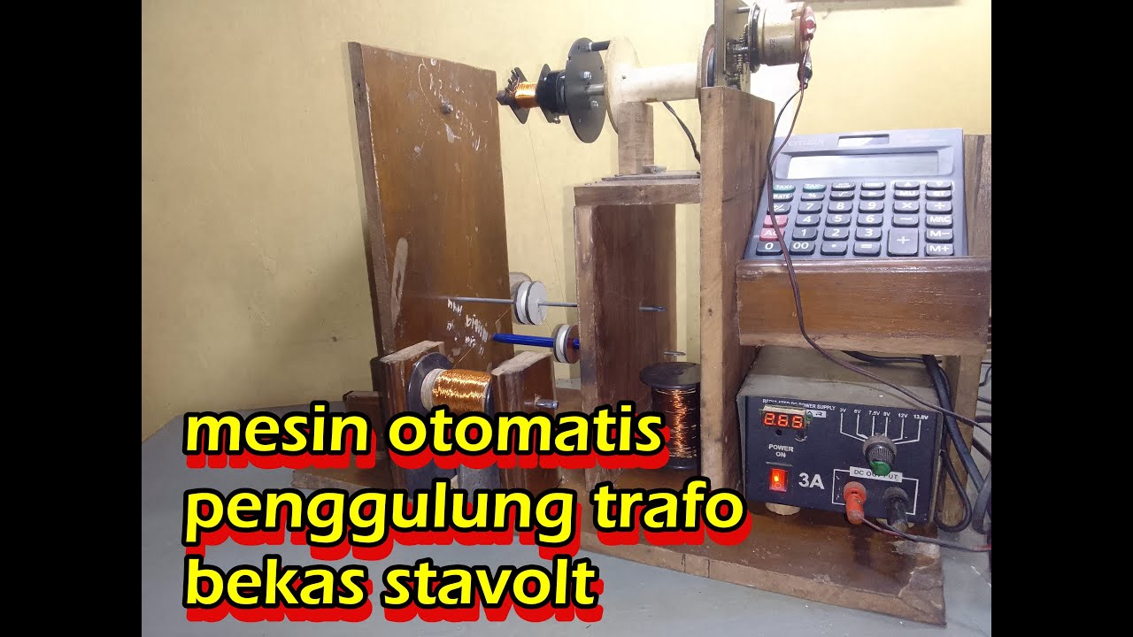mesin penggulung trafo otomatis