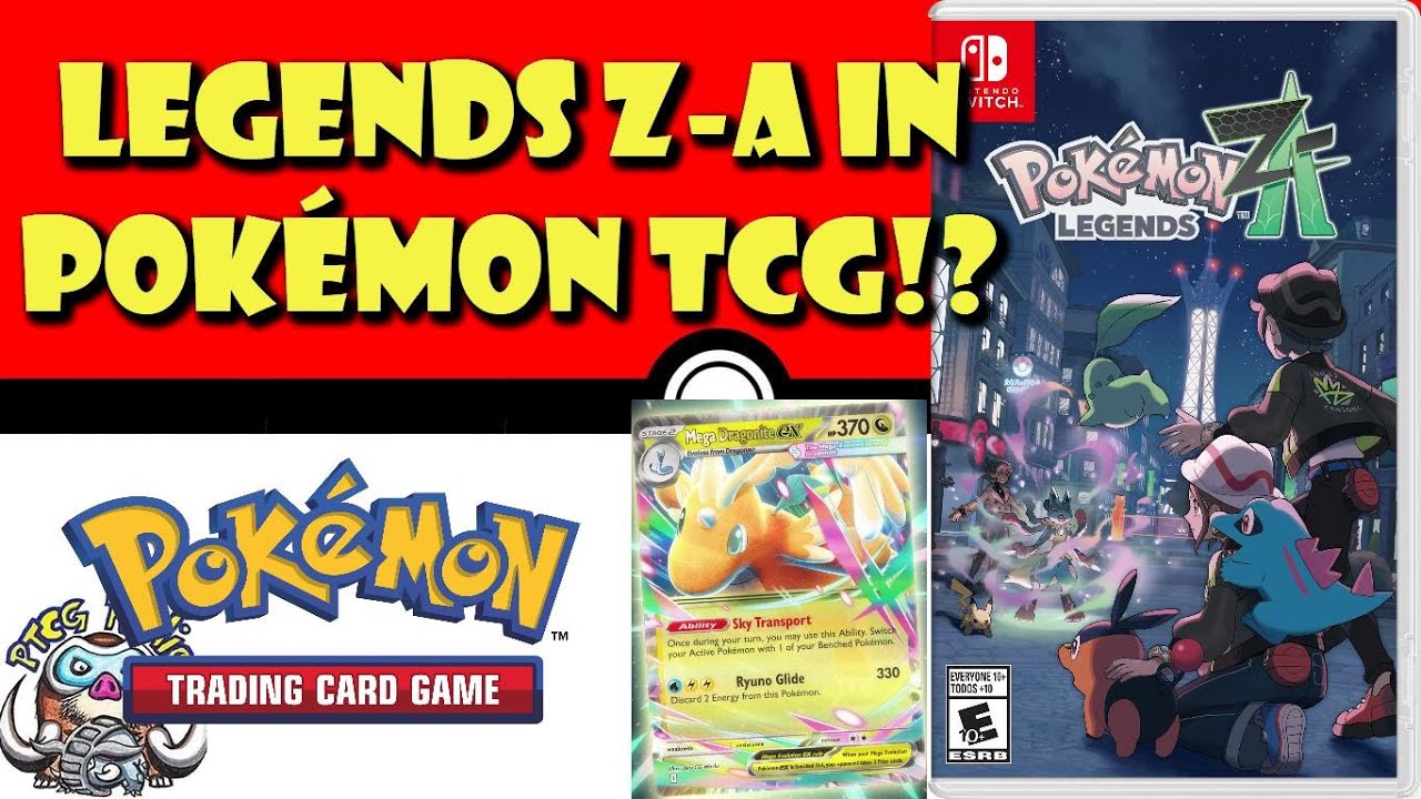 Как будет выглядеть Pokémon Legends ZA в коллекционной карточной игре Pokémon? Когда она выйдет? ...