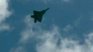 2009 Rhode Island ANG Open House - F-22 Raptor Demonstration (1)