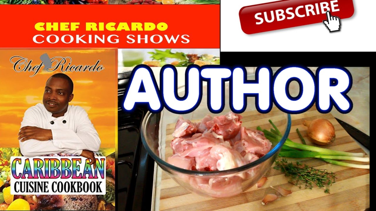 Caribbean Cuisine Cookbook Paperback By Chef Ricardo (Author) | Chef ...