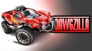 Dawgzilla Supercharged Unboxing - Hot Wheels Race Off