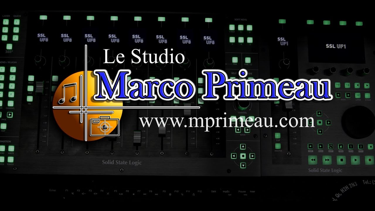 SSL controler - UF1 + UF8 with Magix Samplitude Pro - YouTube