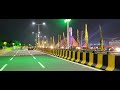 Hyderabad Durgam Cheruvu Cable Bridge Night View ❤️