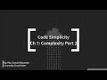 [بالعربي] - Software Design | Code Simplicity | 18 | Complexity Part 2