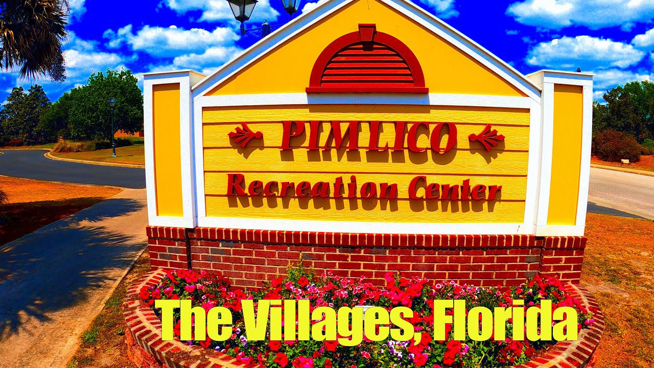 Pimlico Recreation Center In The Villages Florida 4K YouTube