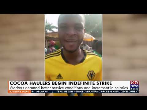 Workers demand better service conditions and increment in salaries - Joy News Today (5-1-22) Workers demand better service conditions and increment in salaries - Joy News Today (5-1-22)