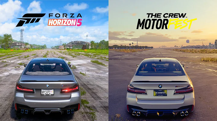 Forza Horizon 5 vs The Crew Motorfest | BMW M5 CS Comparison (Sound & Graphics)
