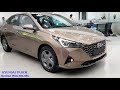 Hyundai Accent FL 2021 màu vàng cát bản 1.4AT đặc biệt - Lần đầu tiên trưng bày tại showroom TP.HCM