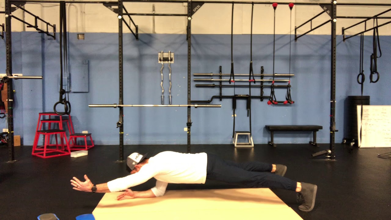 Plank w/ Reach (Home Core Workout)