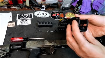 krebs custom  UFM Keymod System for  AKM Rifles  installation  #JustinsFinalMission