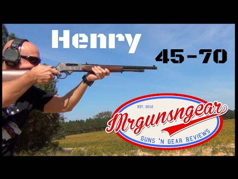 Henry 45-70! Color Case Hardened Lever Gun Beauty (HD)
